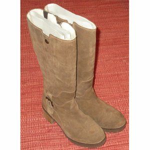 Bos & Co. Camel Tan Suede Boots